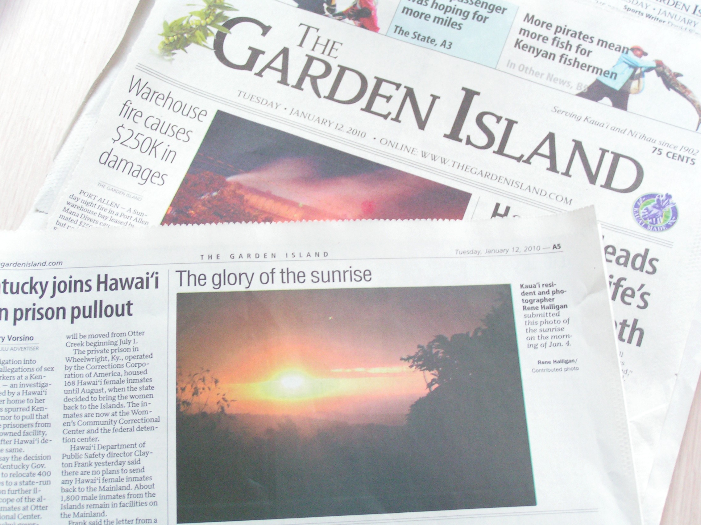 garden island news
